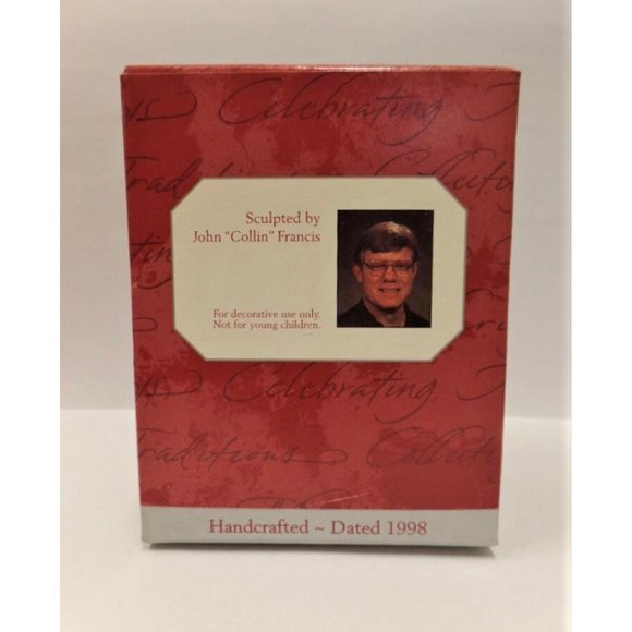 Hallmark Grandson Christmas Ornament 1998 New NRFB Teddy Bear Sailor - Picture 2 of 2